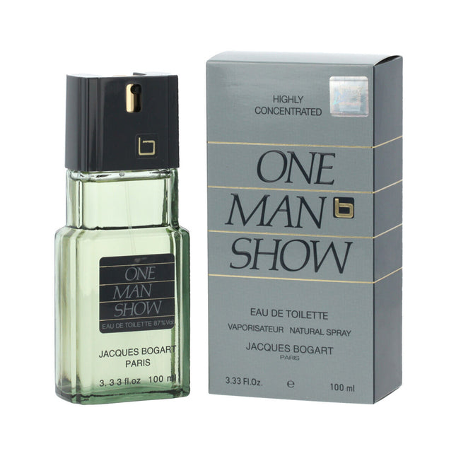 Jacques Bogart One Man Show Eau De Toilette 100ml Spray, 100 ml for Men