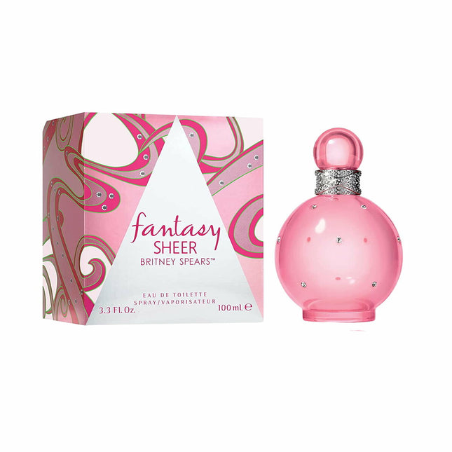 Britney Spears Fantasy Sheer Eau de Toilette 100ml Spray, 100 ml for Women