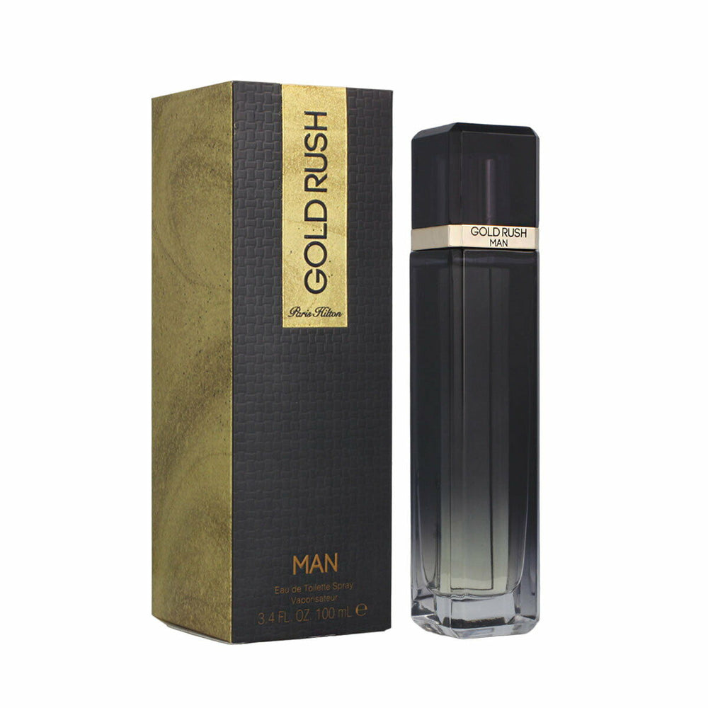Paris Hilton Gold Rush Man Eau de Toilette 100ml Spray, 100 ml for Men