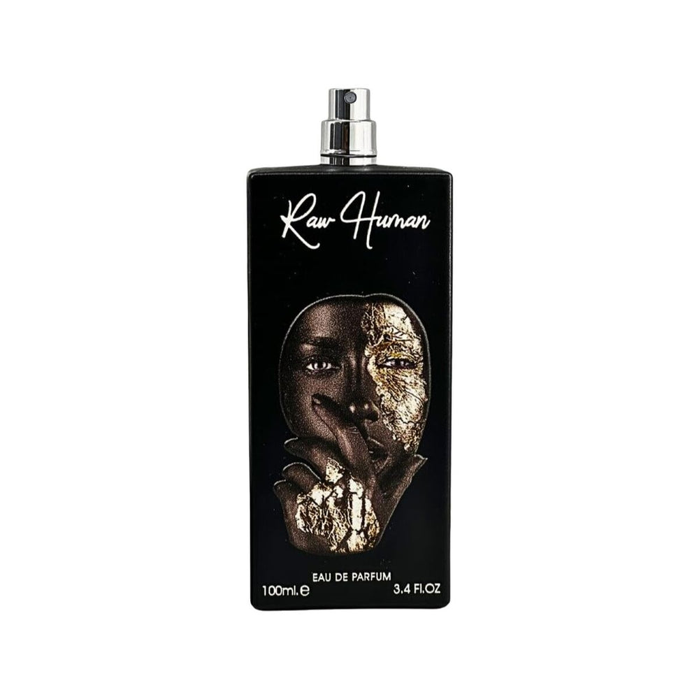 Lattafa Perfumes Raw Human Eau de Parfum 100ml Spray, 100 ml for Unisex