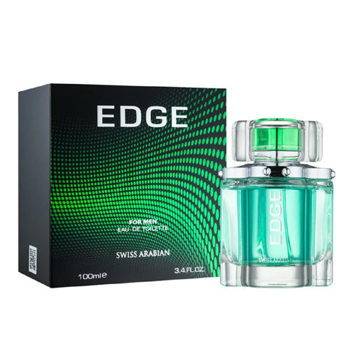 Swiss Arabian Edge Eau de Parfum 100ml Spray, 100 ml for Men