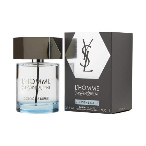 Yves Saint Laurent L'Homme Cologne Bleue Eau de Toilette 100ml Spray, 100 ml for Men