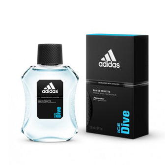 Adidas Ice Dive Eau de Toilette 100ml Spray, 100 ml for Men