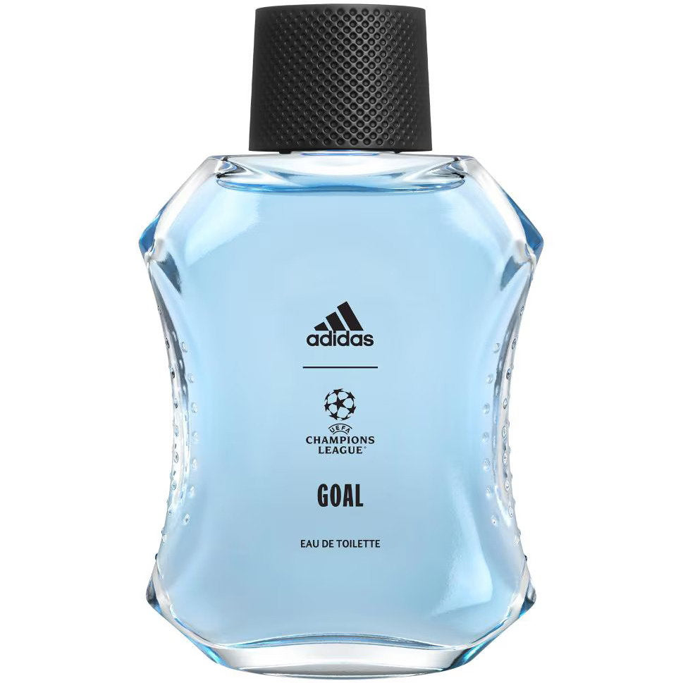 Adidas UEFA Champions League Goal Eau de Toilette 100ml Splash, 100 ml for Men