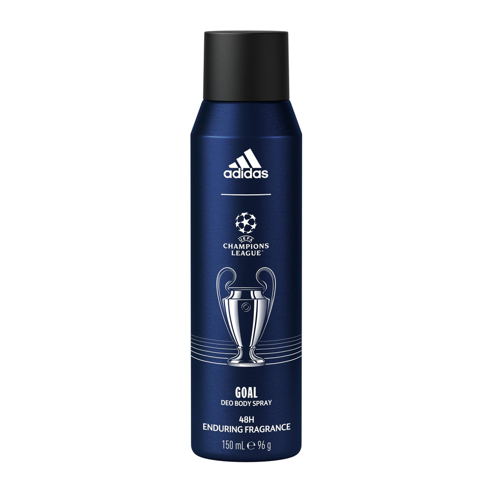 Adidas UEFA Champions League Goal Deo Body Spray 150ml, 150 ml for Unisex