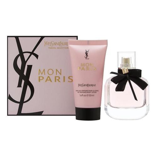 Yves Saint Laurent Mon Paris Gift Set 50ml EDP + 50ml Body Lotion for Women