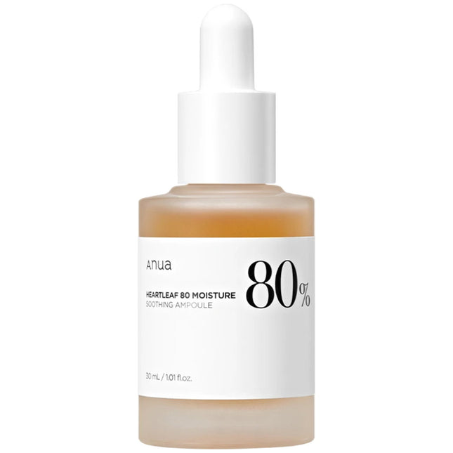 Anua Heartleaf 80% Soothing Ampoule 30ml, 30 ml for Unisex