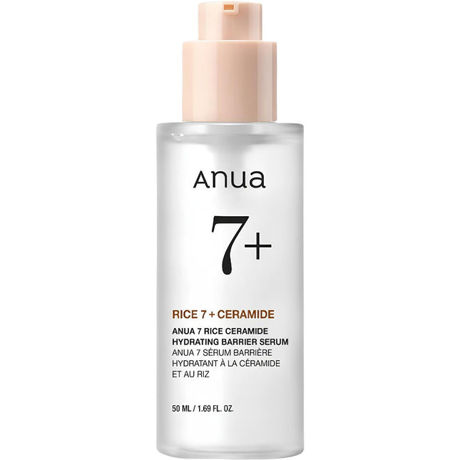Anua Rice 7+ Ceramide Hydrating Barrier Serum 50ml, 50 ml for Unisex