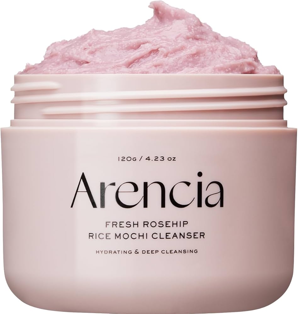 Arencia Fresh Rosehip Rice Mochi Cleanser 120g, 120 ml for Unisex