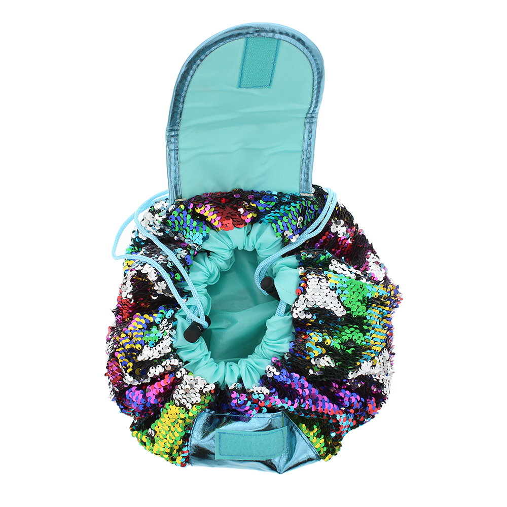 Bags Unlimited Sequin Make Up Bag - Rainbow for Unisex