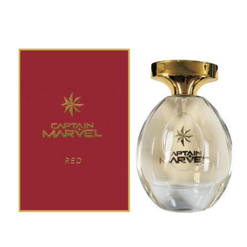 Marvel Captain Marvel Red Eau de Toilette 100ml Spray, 100 ml for Women