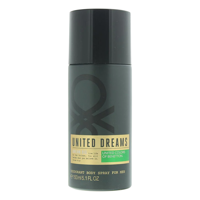 Benetton United Dreams Dream Big for Men Deodorant Spray 150ml, 150 ml