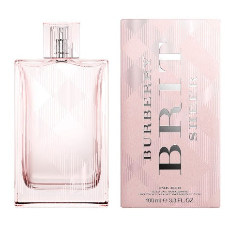 Burberry Brit Sheer Eau de Toilette 100ml Spray, 100 ml for Women