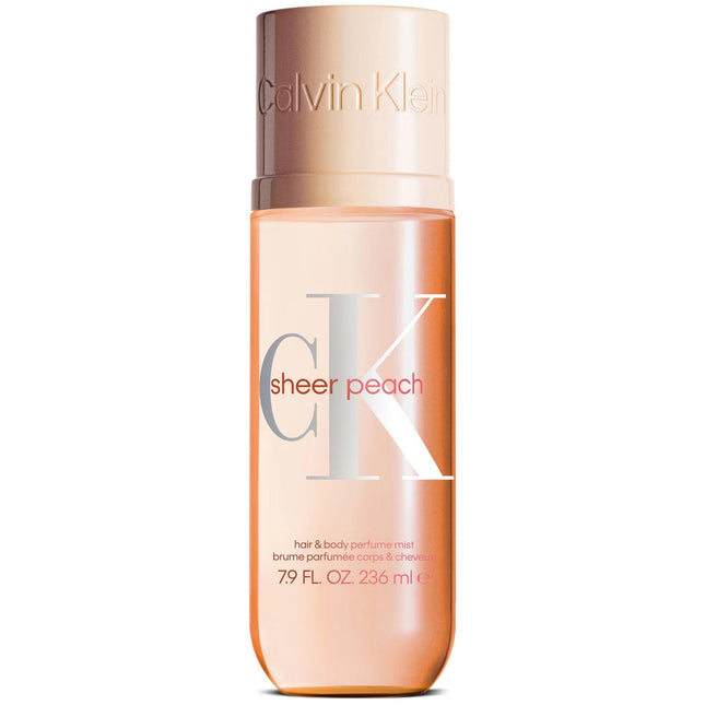 Calvin Klein CK Sheer Peach Hair & Body Perfume Mist 236ml, 236 ml for Women