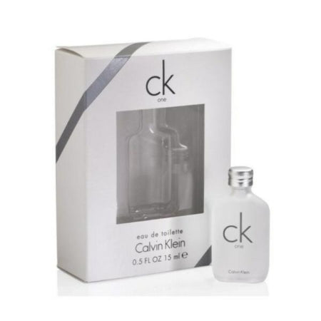 Calvin Klein CK One Eau de Toilette 15ml Splash, 15 ml for Unisex