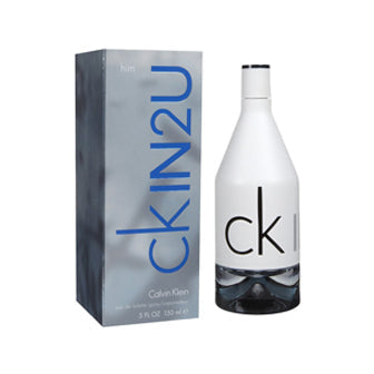 Calvin Klein IN2U Eau de Toilette 150ml Spray, 150 ml for Men