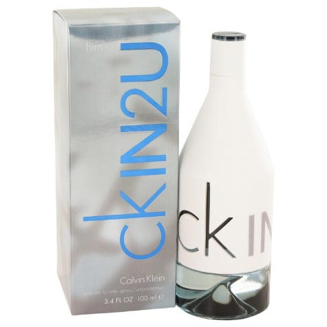 Calvin Klein IN2U Eau de Toilette 100ml Spray, 100 ml for Men
