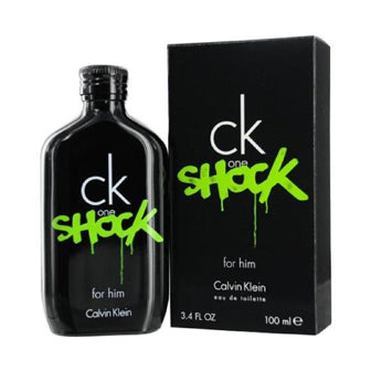 Calvin Klein CK One Shock Eau de Toilette 100ml Spray, 100 ml for Men