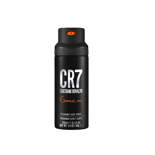 Cristiano Ronaldo CR7 Game On Body Spray 150ml, 150 ml for Men