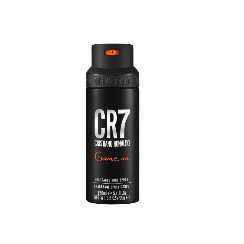 Cristiano Ronaldo CR7 Game On Body Spray 150ml, 150 ml for Men