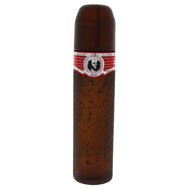 Cuba Red Eau de Toilette 100ml Spray, 100 ml for Men