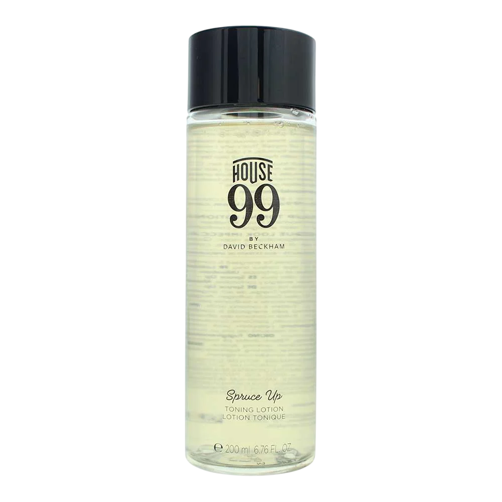 House 99 by David Beckham Spruce Up Toning Lotion 200ml, 200 ml for Men