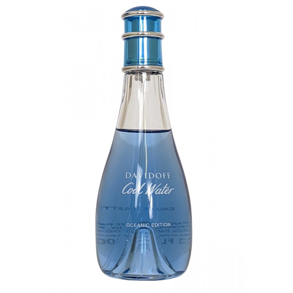 Davidoff Cool Water Woman Eau de Toilette 100ml Spray - Oceanic Edition, 100 ml for Women