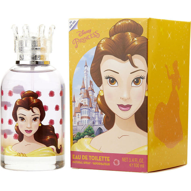 Air-Val Disney Princess Belle Eau de Toilette 100ml Spray, 100 ml for Women