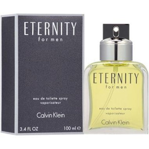 Calvin Klein Eternity Eau de Toilette 100ml Spray, 100 ml for Men
