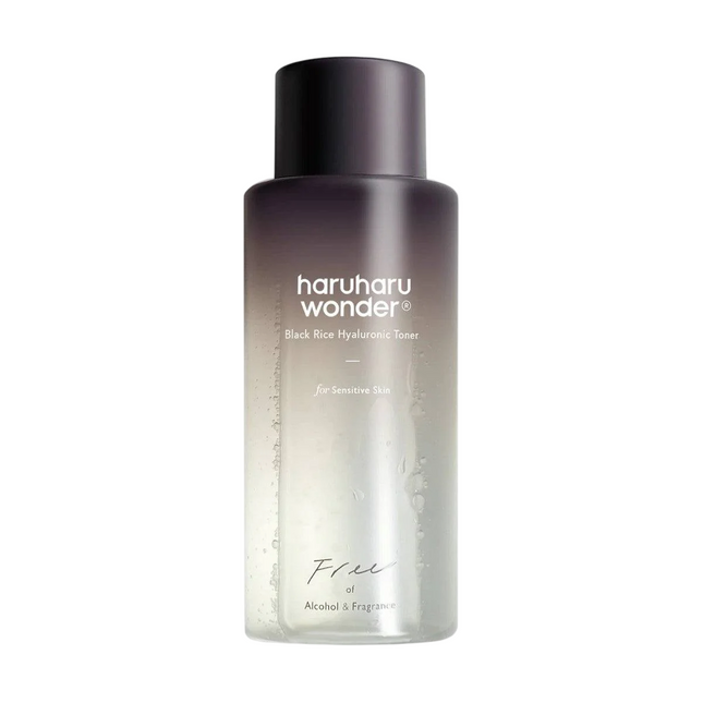 Haruharu Wonder Black Rice Hyaluronic Toner 150ml - For Sensitive Skin, 150 ml for Unisex