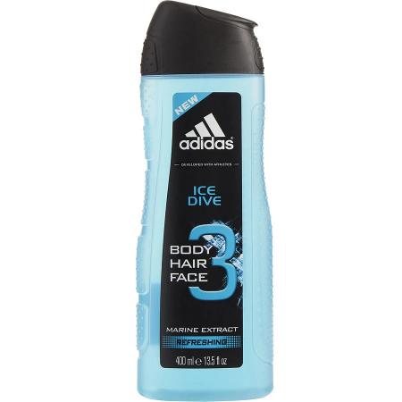 Adidas Ice Dive Shower Gel 400ml, 400 ml for Men