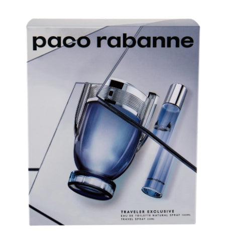Paco Rabanne Invictus Gift Set 100ml EDT + 20ml EDT for Men
