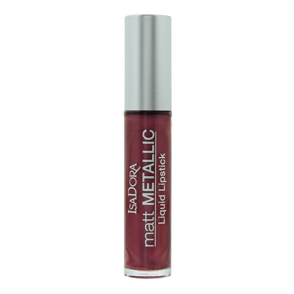 Isadora Matt Metallic Liquid Lipstick 7ml - 83 Burgundy, 7 g for Unisex
