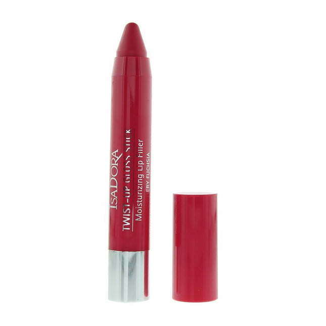 Isadora Twist-up Gloss Stick Moisturizing Lip Filler 2.7g - 27 Fiery Fuchsia, 3 g for Unisex