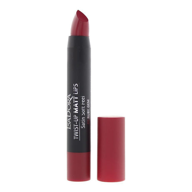 IsaDora Twist-Up Matt Lips Lipstick 3.3g - 65 Ruby Gem, 3 g for Unisex