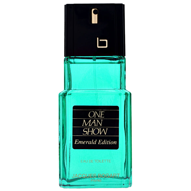 Jacques Bogart One Man Show Emerald Edition Eau de Toilette 100ml Spray, 100 ml for Men