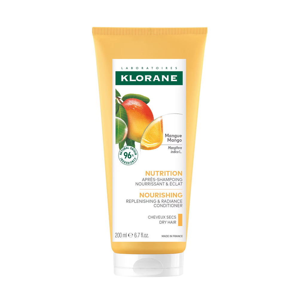 Klorane Nourishing Mango Conditioner 200ml - For Dry Hair, 200 ml for Unisex