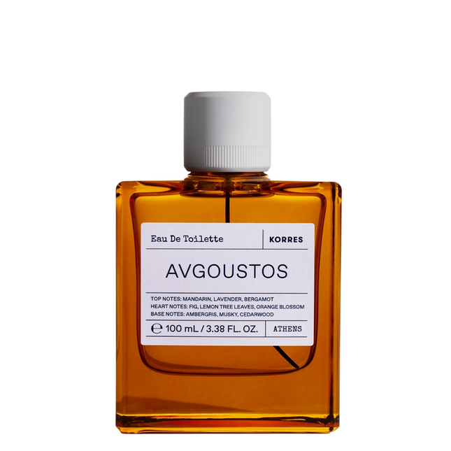 Korres Avgoustos Eau de Toilette 100ml Spray, 100 ml for Unisex