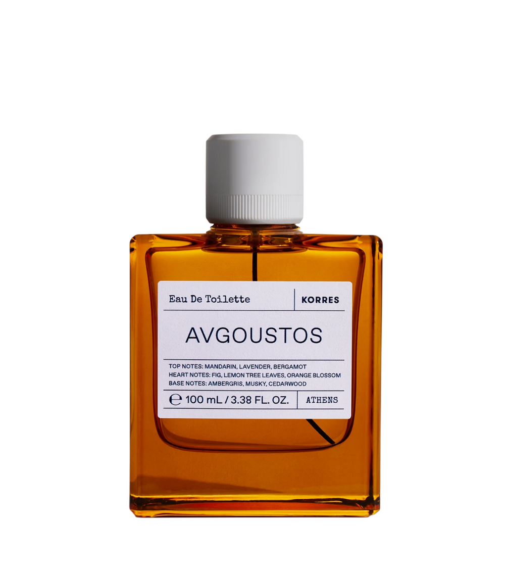 Korres Avgoustos Eau de Toilette 100ml Spray, 100 ml for Unisex
