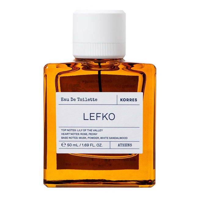 Korres Lefko Eau de Toilette 50ml Spray, 50 ml for Unisex