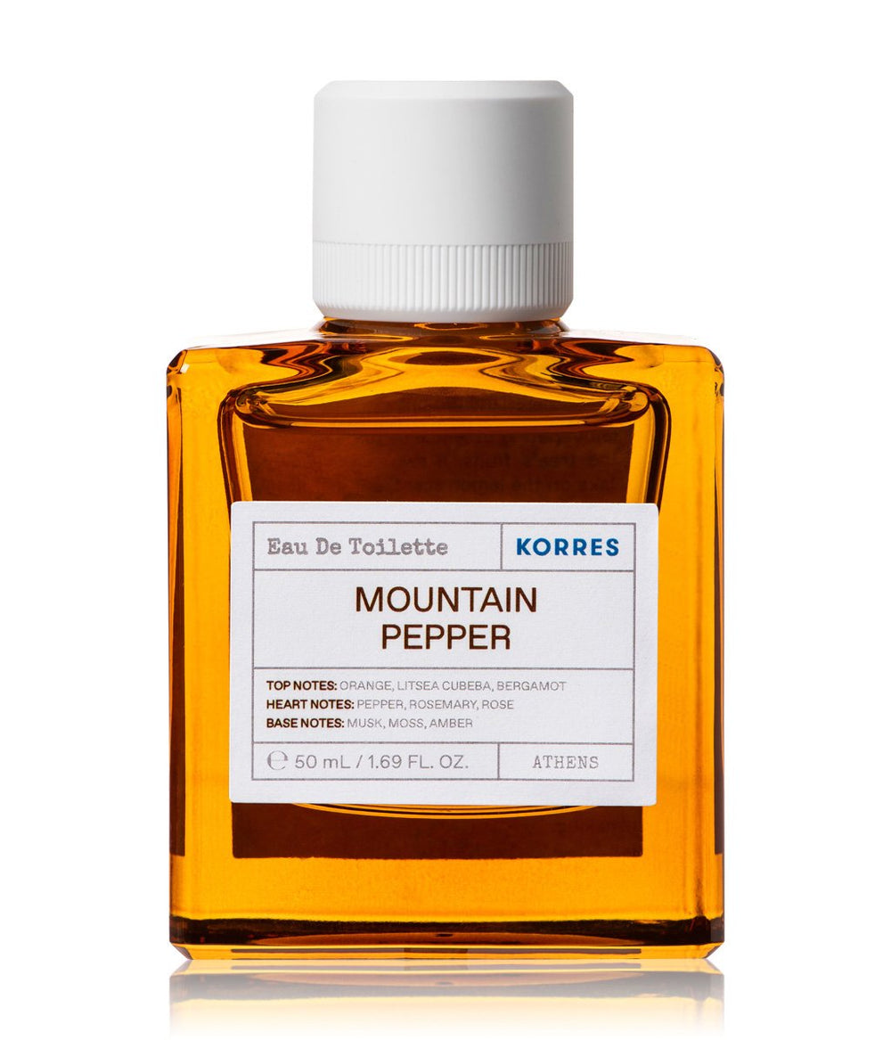 Korres Mountain Pepper Eau de Toilette 100ml Spray, 100 ml for Unisex
