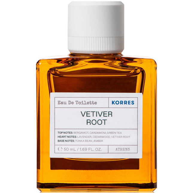 Korres Vetiver Root Eau de Toilette 50ml Spray, 50 ml for Unisex