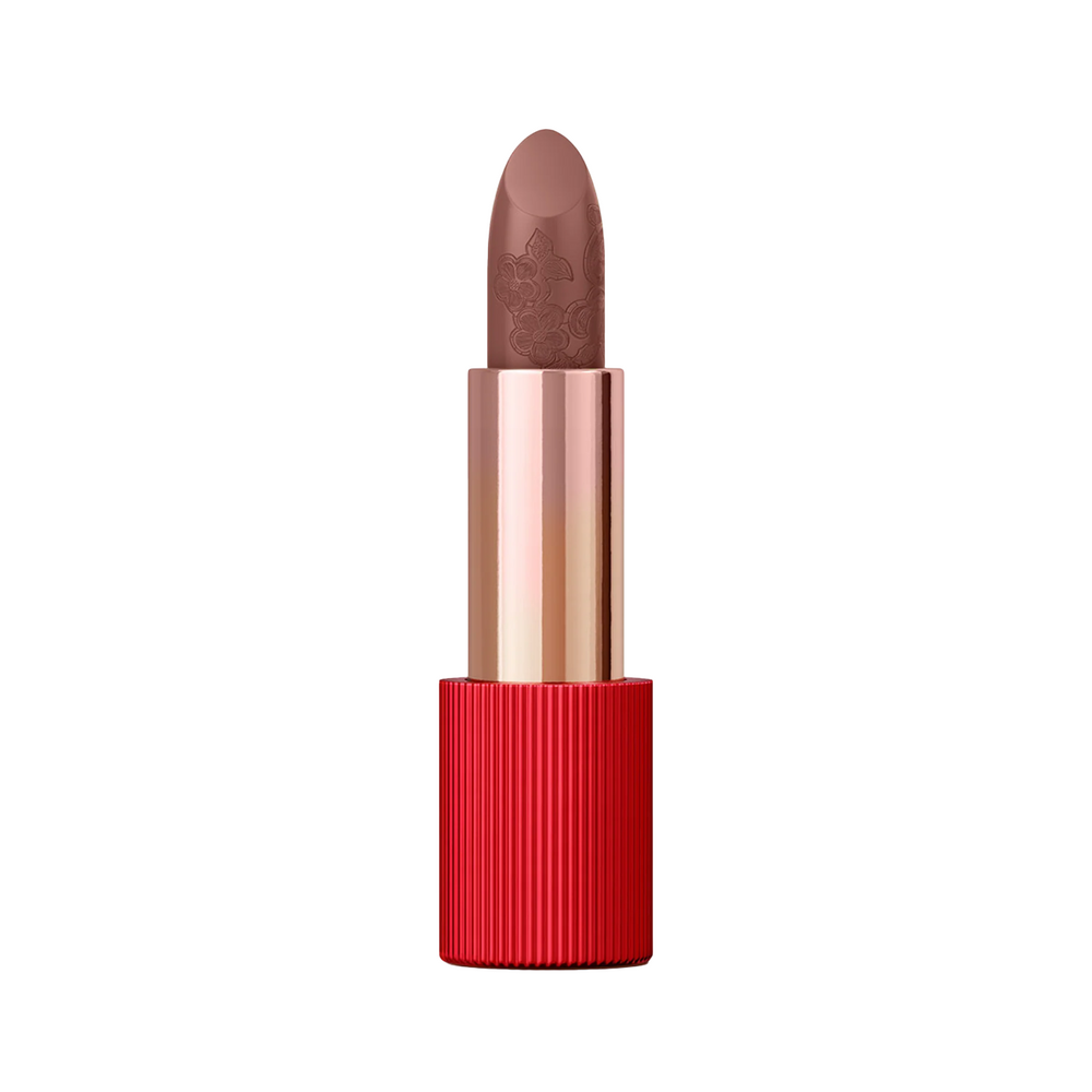 La Perla Matte Silk Auburn Red Lipstick - #111 - 3.5g, 3 g for Unisex