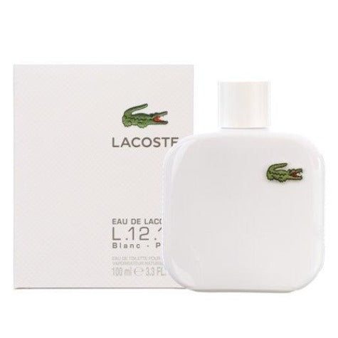 Lacoste Eau de Lacoste L.12.12 Blanc Eau de Toilette 100ml Spray, 100 ml for Men