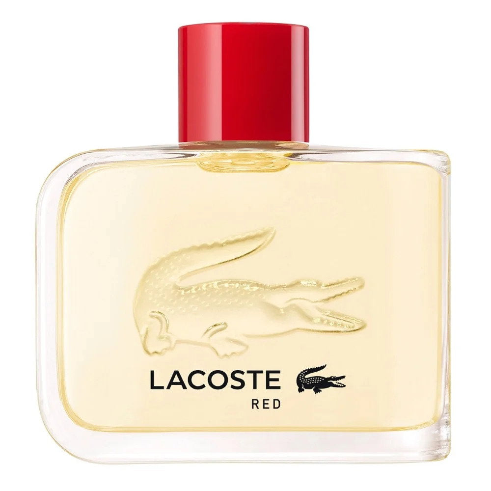 Lacoste Red Eau de Toilette 125ml Spray, 125 ml for Men