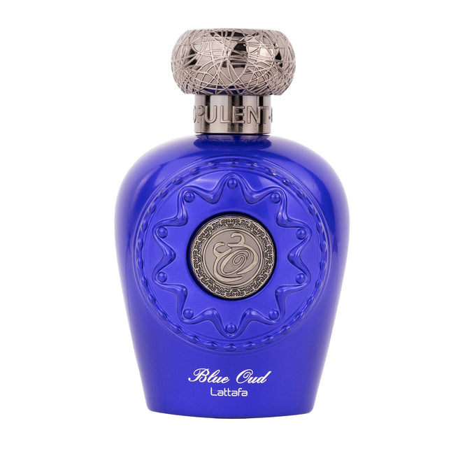 Lattafa Perfumes Blue Oud Eau de Parfum 100ml Spray, 100 ml for Unisex