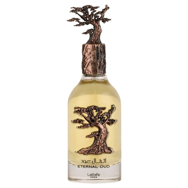 Lattafa Perfumes Eternal Oud Eau de Parfum 100ml Spray, 100 ml for Unisex