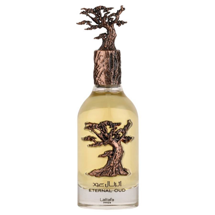 Lattafa Perfumes Eternal Oud Eau de Parfum 100ml Spray, 100 ml for Unisex