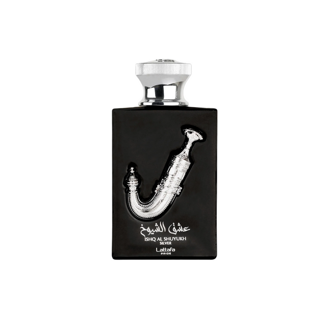 Lattafa Perfumes Ishq Al Shuyukh Silver Eau de Parfum 100ml Spray, 100 ml for Men