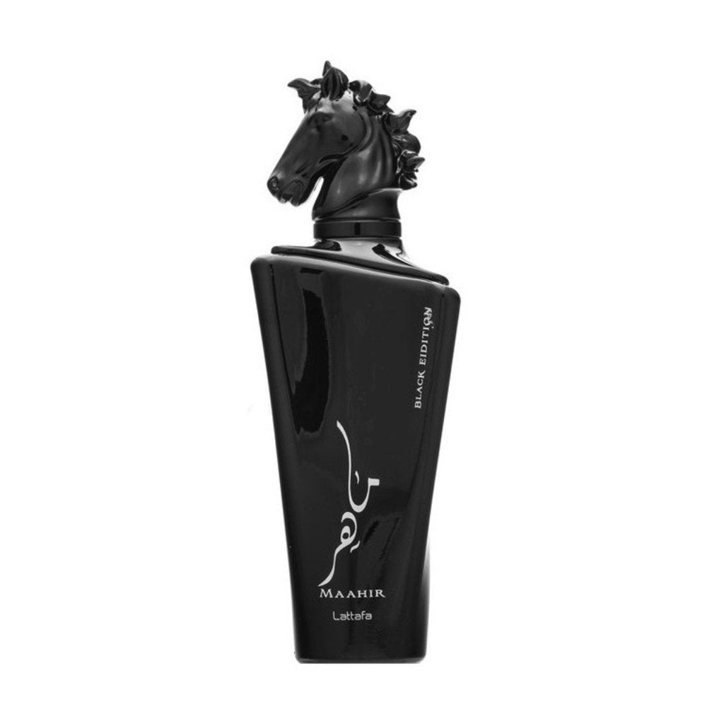 Lattafa Perfumes Maahir Black Edition Eau de Parfum 100ml Spray, 100 ml for Unisex